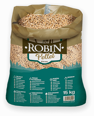 worek pelletu opałowego Robin do kupienia w Ozimku lub sklepie internetowym